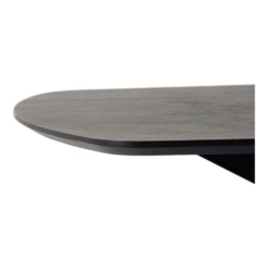 Eetkamertafel deens ovaal 160, Acacia Black - Akagi Table Collection - Afbeelding 4