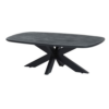 Salontafel deens ovaal 180, Acacia Black - Akagi Table Collection