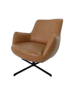 Alternative view of Fauteuil Stella leder