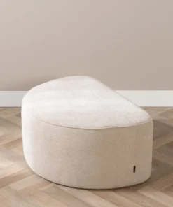 Hocker Lune beige