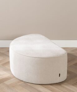 Hocker Lune Off white
