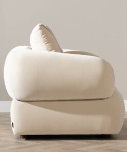 Alternative view of Fauteuil Palermo velvet