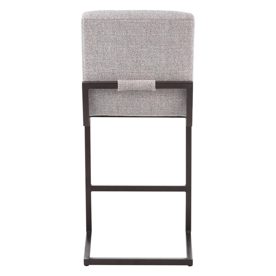 Barkruk Lio gemêleerd off white/bruin 70 cm - Afbeelding 5