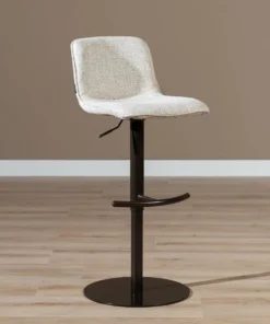 Alternative view of Barkruk Jack polyester off white/bruin 60-82 cm