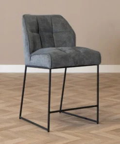 Alternative view of Barkruk Jelle antraciet polyester 70 cm