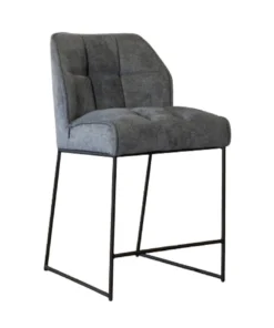 Barkruk Jelle antraciet polyester 70 cm