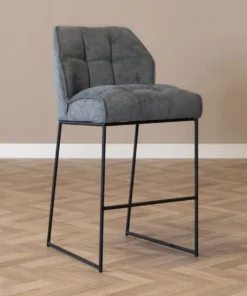 Alternative view of Barkruk Jelle antraciet polyester 82 cm