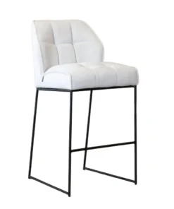 Barkruk Jelle off white polyester 82 cm