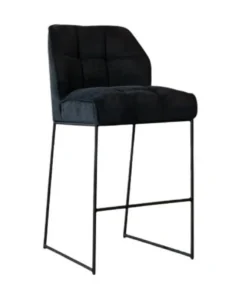 Barkruk Jelle zwart polyester 82 cm