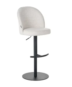 Barkruk Odin beige polyester 63-83 cm