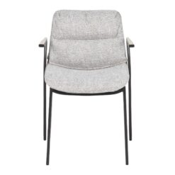 Eetkamerstoel Trevi gemêleerd off white/bruin - Afbeelding 2