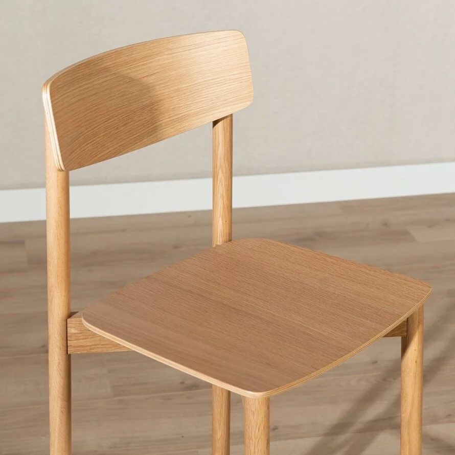 Scandinavische barkruk Reza naturel eiken 68,5 cm - Afbeelding 8