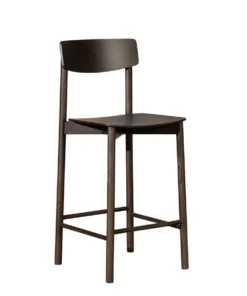 Scandinavische barkruk Reza walnoot 68,5 cm