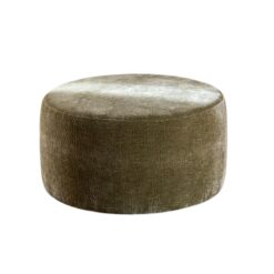 Poef Chloe rond chenille