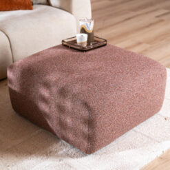 Hocker Maine bouclé stof - Afbeelding 8