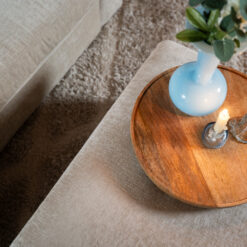 Hocker Kyle chenille sand - Afbeelding 13