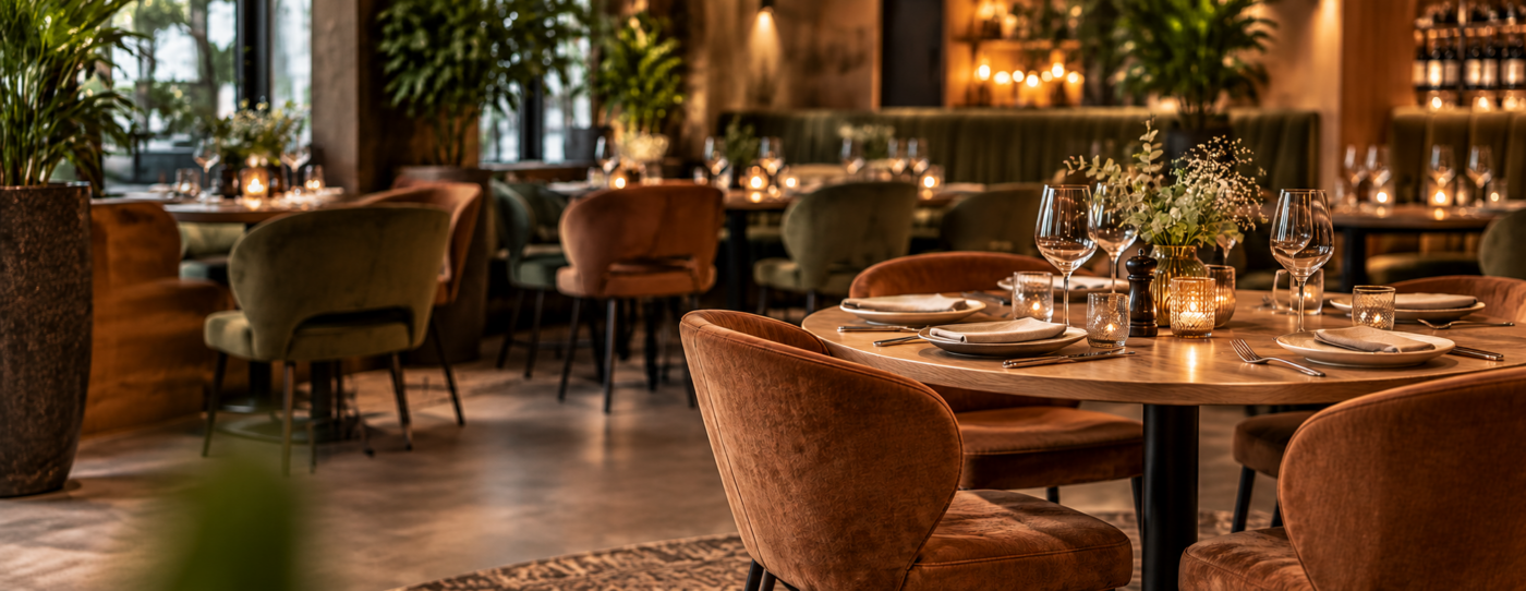 Handel in geluk - Meubilair voor horeca- en projectinrichting