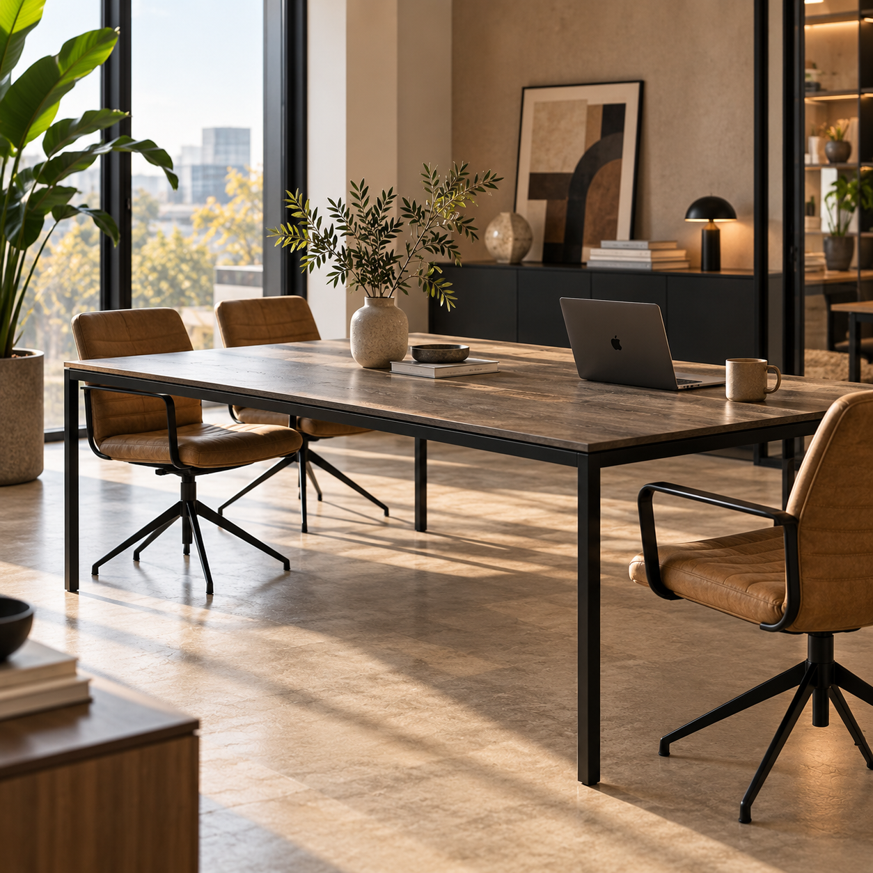 06-serie Kantoortafel 120x60 cm - Afbeelding 3
