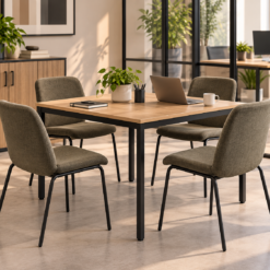 06-serie Kantoortafel 80x80 cm - Afbeelding 3