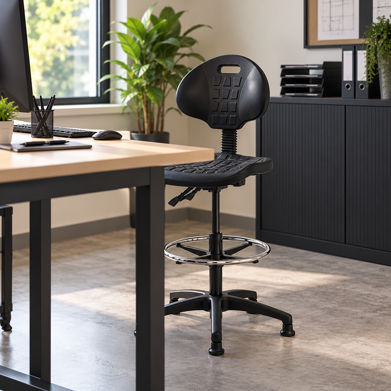 MULTICA Multifunctionele Werkstoel - Afbeelding 2